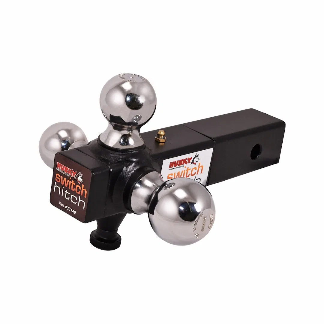 33140 – HUSKY TOWING Trailer Hitch Ball Mount, Class IV Fits 2 Inch Receiver 2000 Pound Gross Trailer Weight (For 1-7...